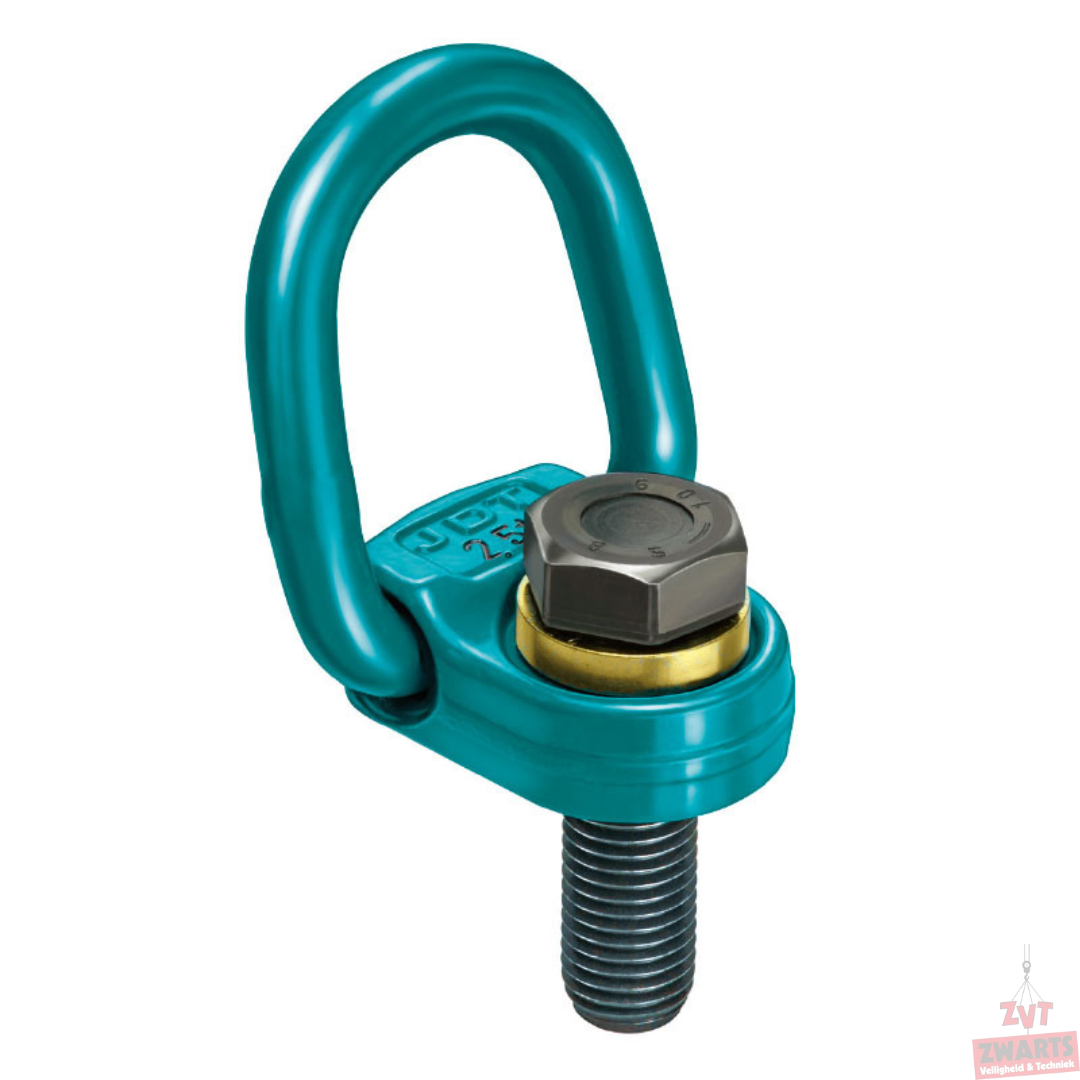 Draaibaar Hijsoog - Flatpoint 0.5 Ton - M10x40