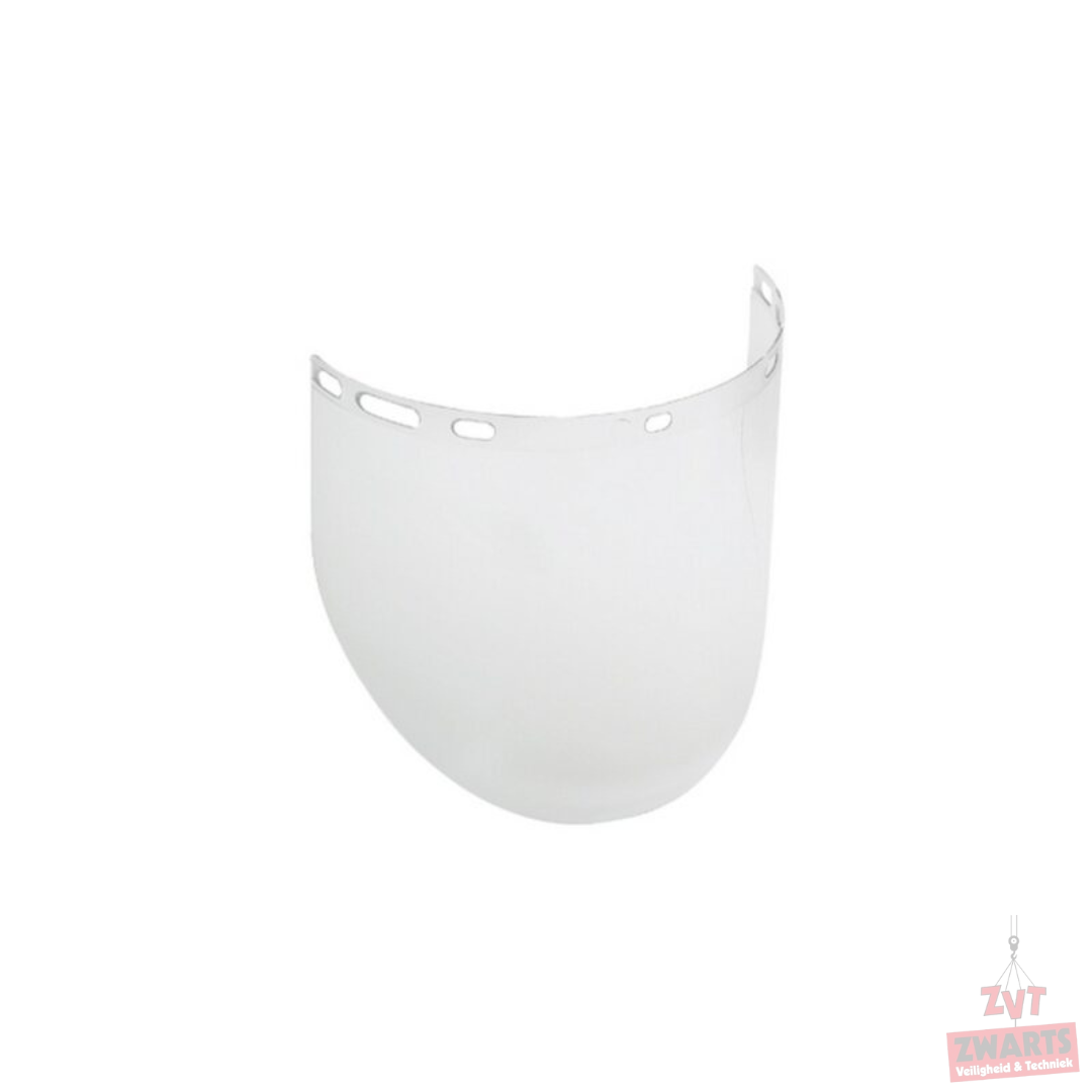 Gelaatscherm PC clear