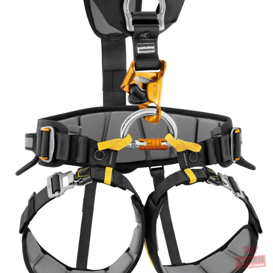 Petzl FALCON ASCENT Reddingsharnas Licht en comfortabel