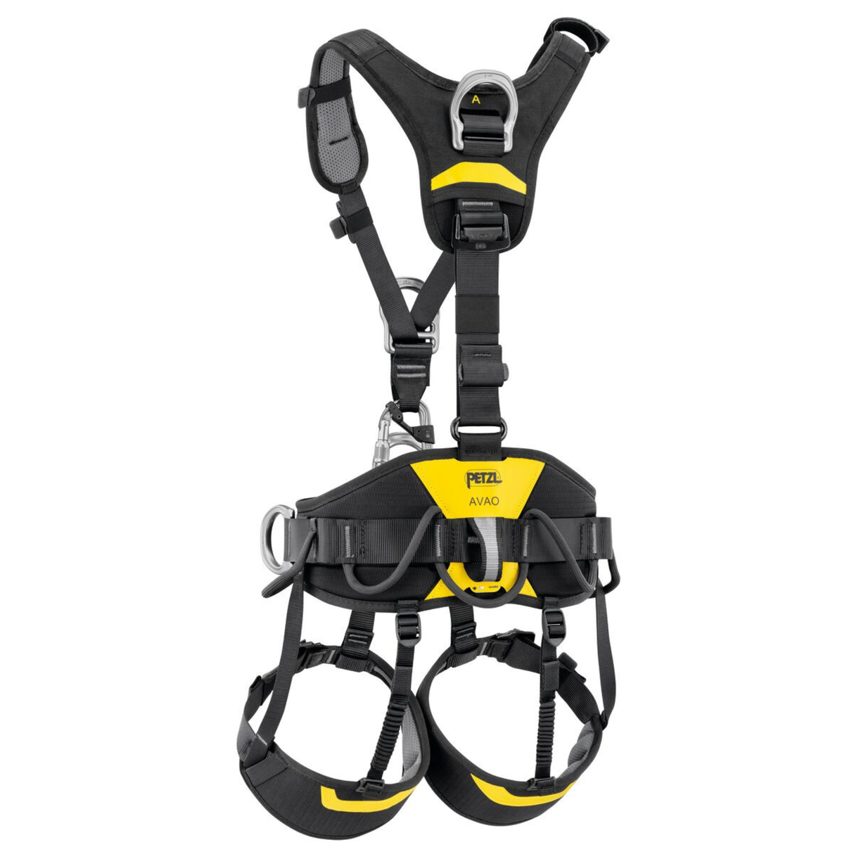 Petzl Avao harnas Europese versie comfortabel op hoogte