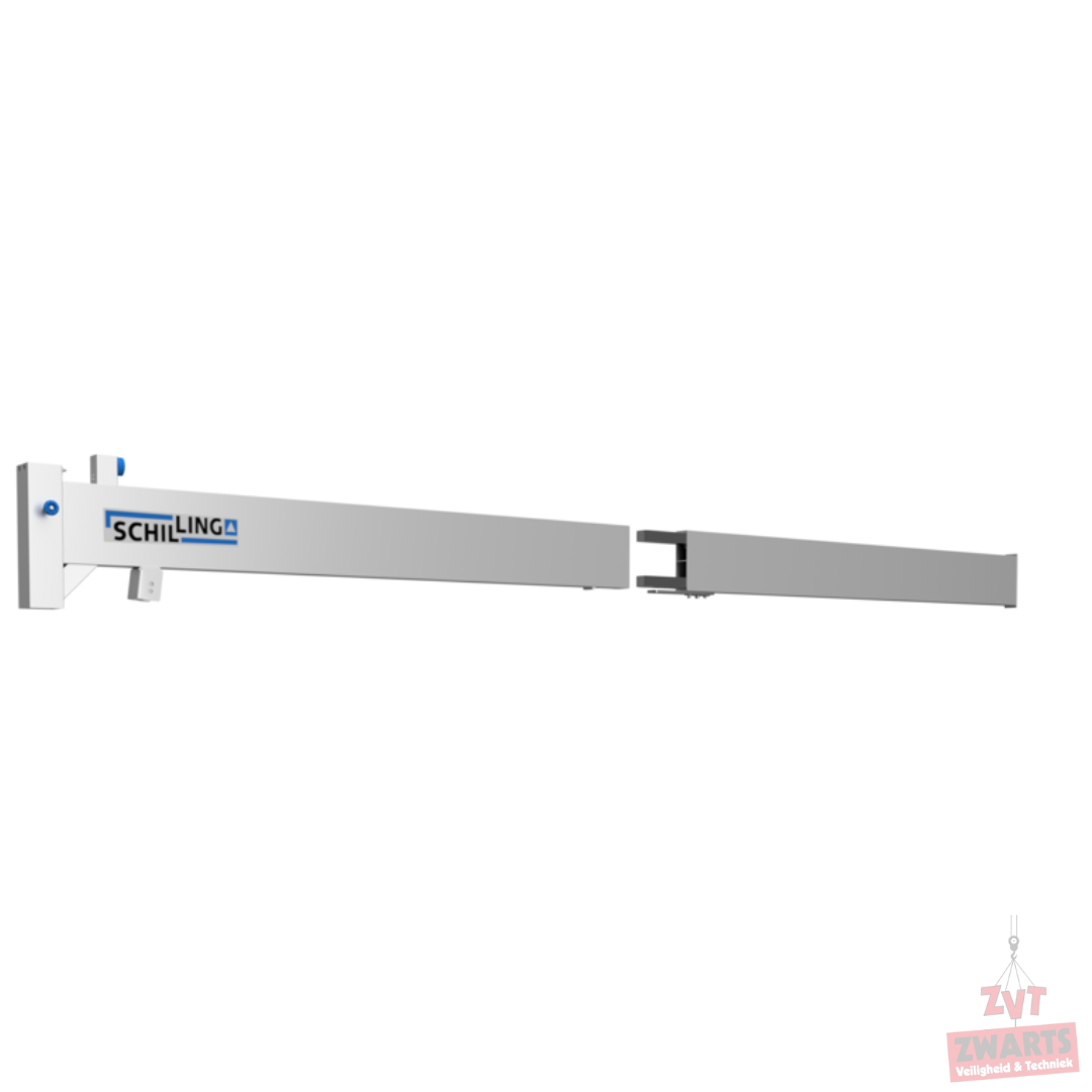 Schilling Aluminium portaalkraan enkele balk verrijbaar middel