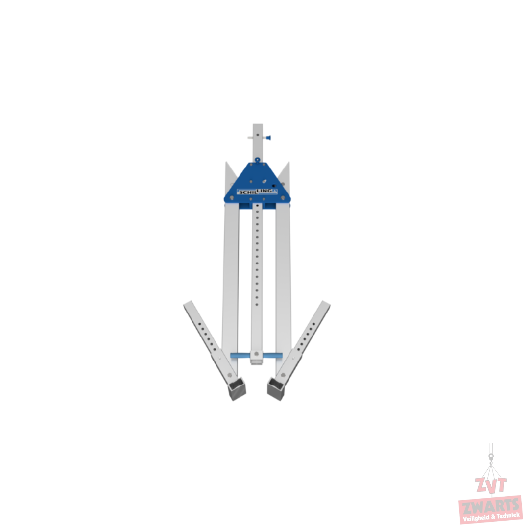 Schilling Aluminium stationaire portaalkraan dubbele balk Groot