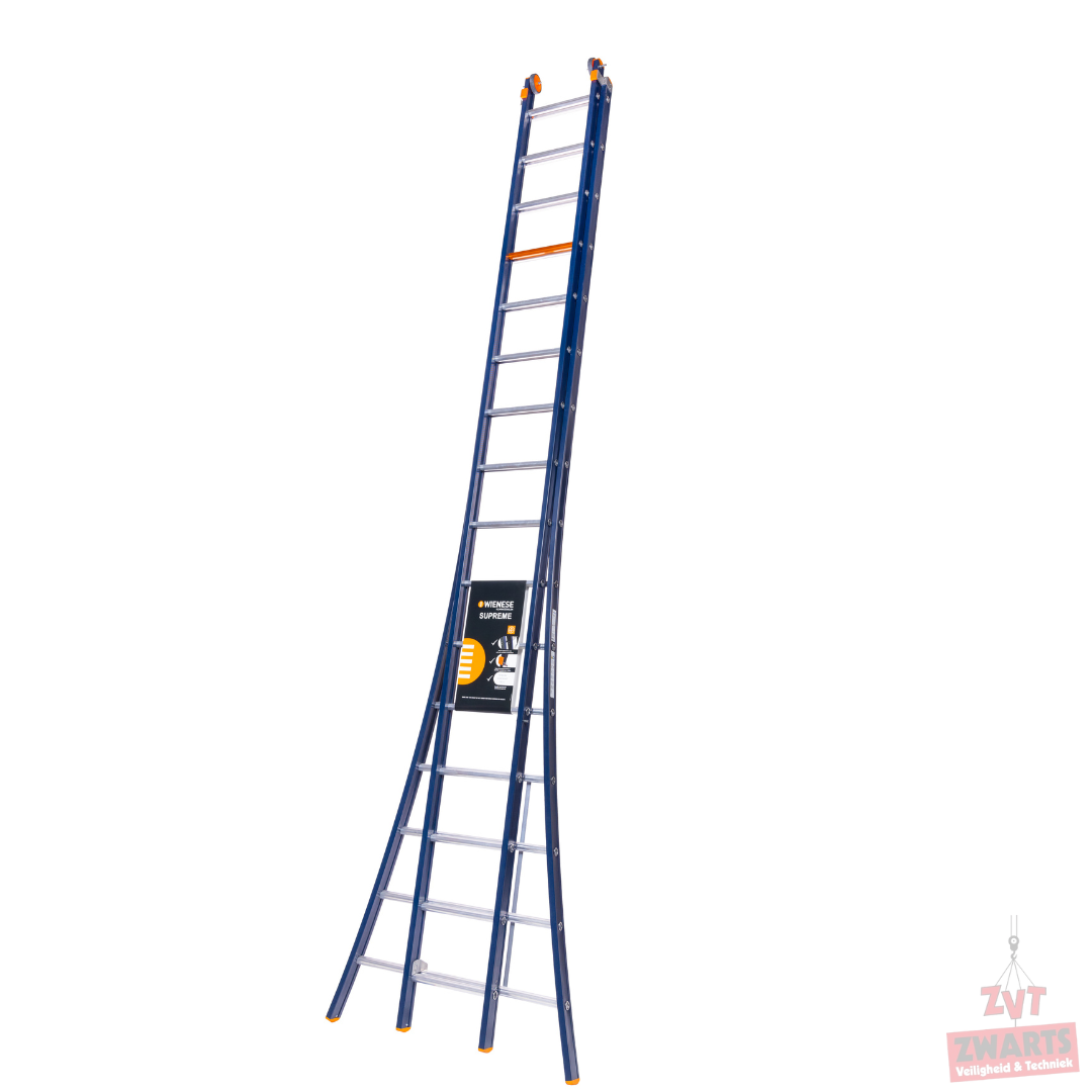 Supreme brede opsteekladder