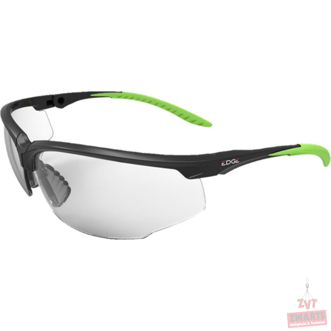 Veiligheidsbril mod Osprey zwart montuur, Smoke lens