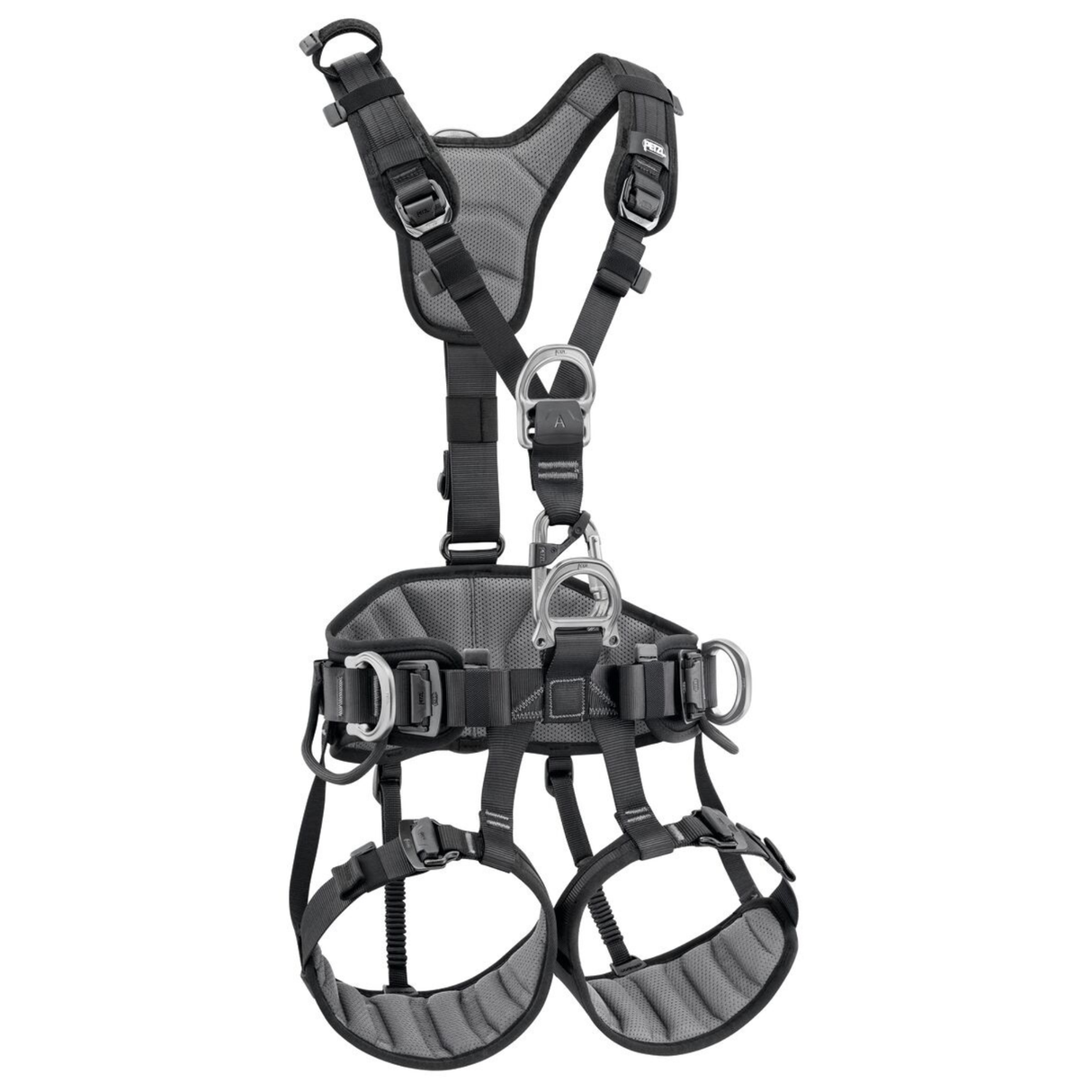 Petzl Avao harnas Europese versie comfortabel op hoogte