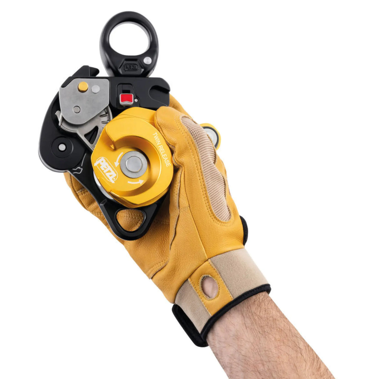 Petzl Katrol TWIN RELEASE Dubbel Katrol met Afdaalfunctie
