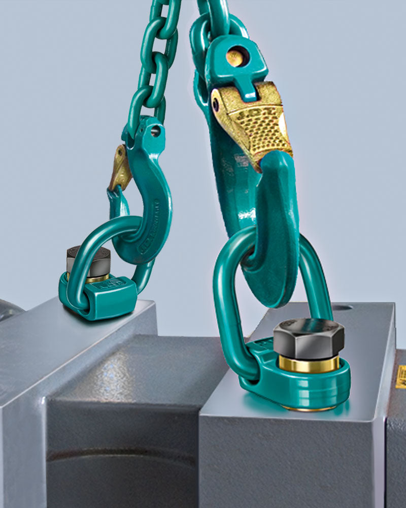 Draaibaar Hijsoog - Flatpoint 0.5 Ton - M10x40