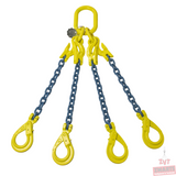 Ketting 4-sprong met inkorthaak - 13mm - 14/10 Ton