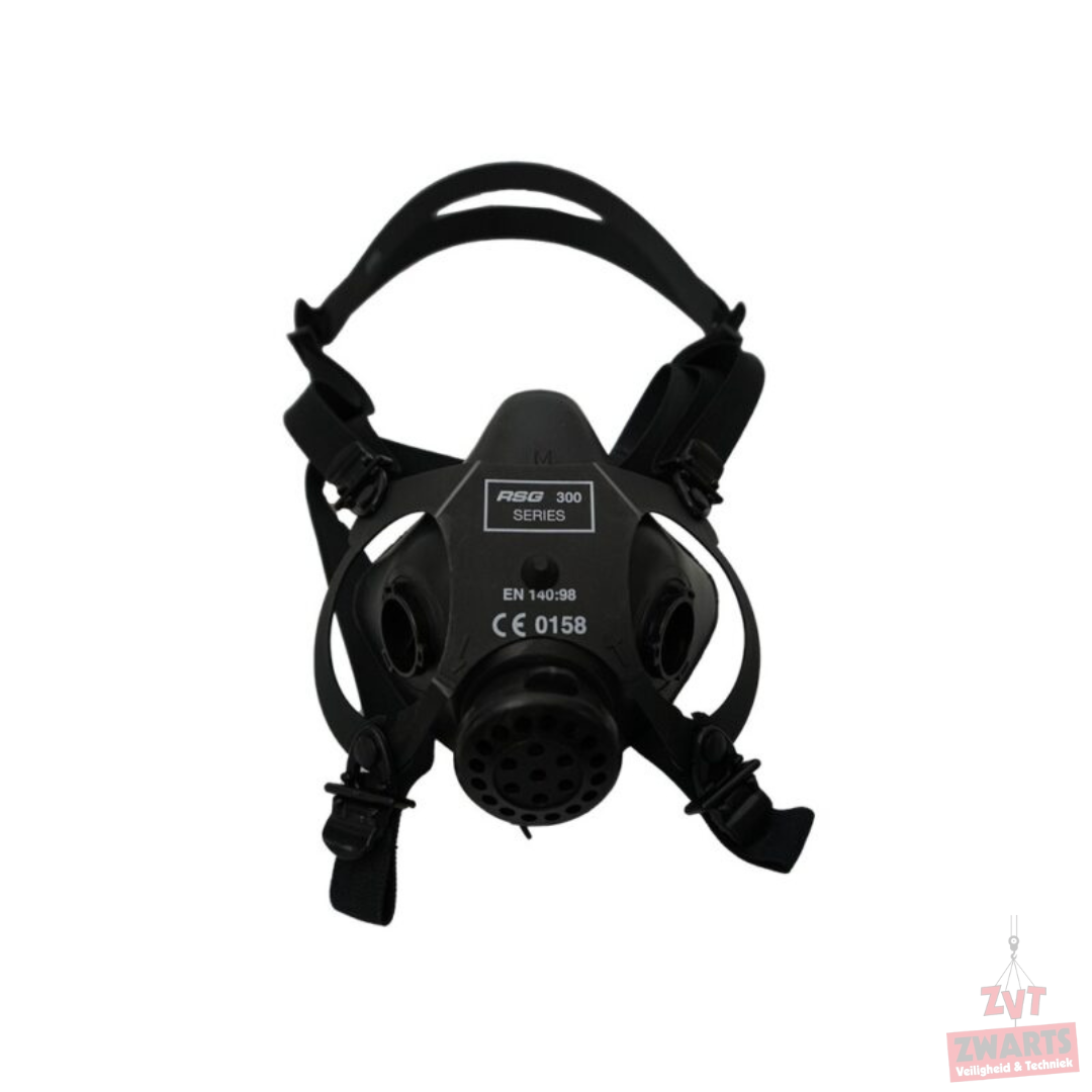 Halfgelaatsmasker EPDM met bajonet aansluit