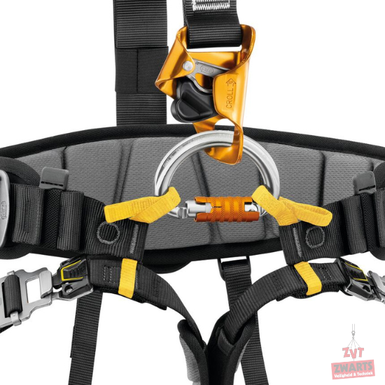 Petzl FALCON ASCENT Reddingsharnas Licht en comfortabel