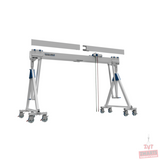 Schilling Aluminium portaalkraan dubbele balk verrijbaar groot