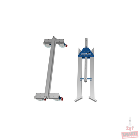 Schilling Aluminium portaalkraan dubbele balk verrijbaar Klein