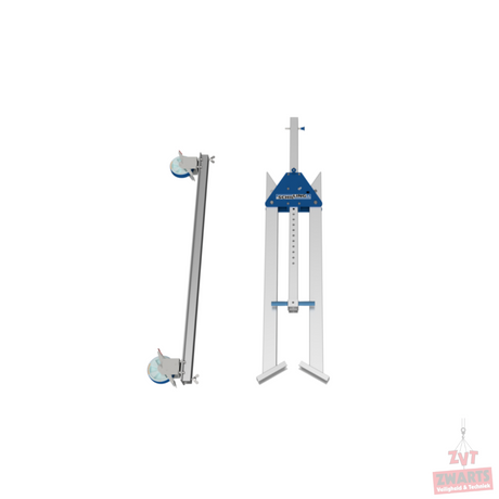 Schilling Aluminium portaalkraan enkele balk verrijbaar Klein