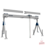 Schilling Aluminium stationaire portaalkraan enkele balk  Middel