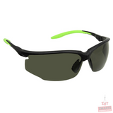 Veiligheidsbril mod Osprey zwart montuur, Smoke lens