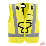 Petzl HI-VIZ Veilighiedsvest Voor NEWTON Harnas