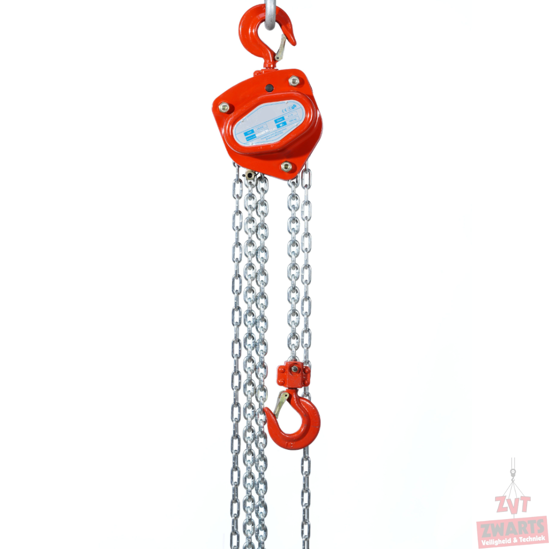 Lewis Handkettingtakel 5 Ton  L-CB-S50 6 meter HH